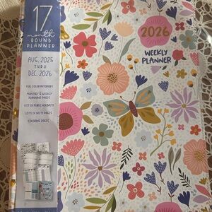 Floral Weekly Planner 2026